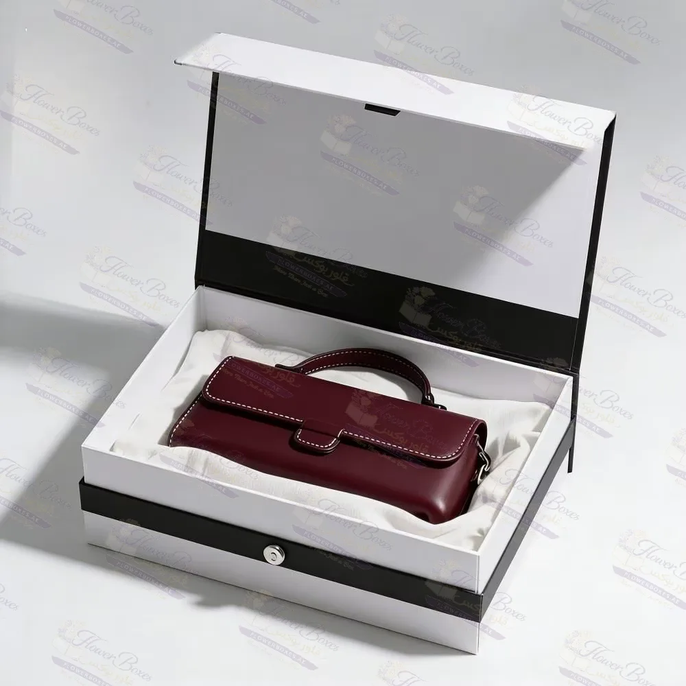 Premium Handbag Packaging with Magnetic Closure