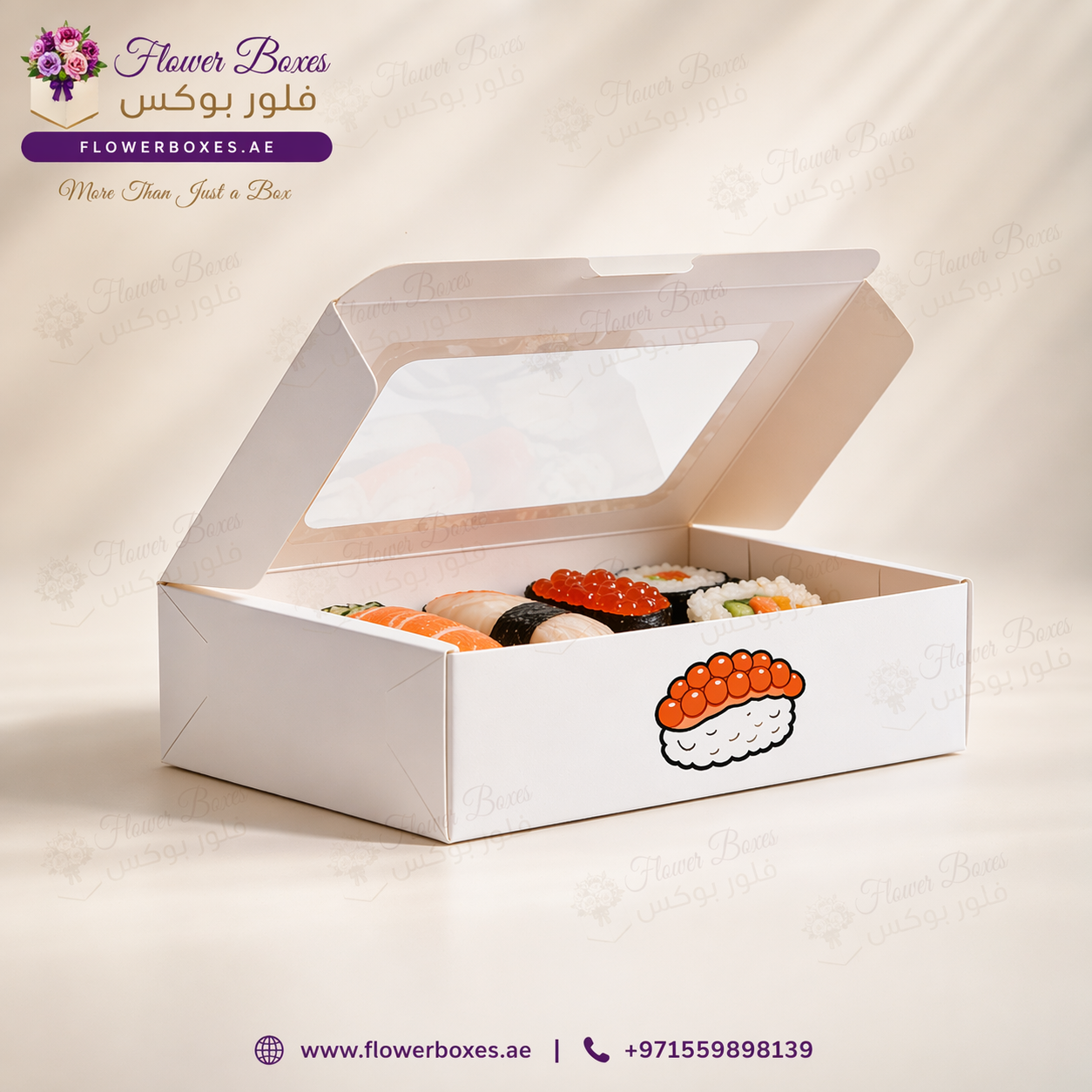 Top Side Display Window Paper Box