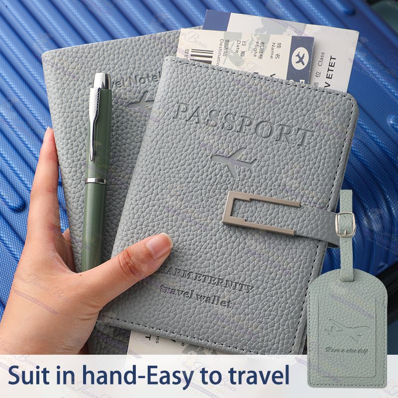 Premium Passport Holder Packaging Box