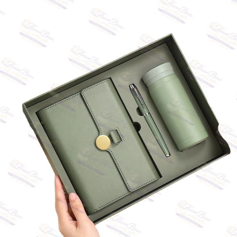 Premium Leather Gift Set Packaging Box - Image 5