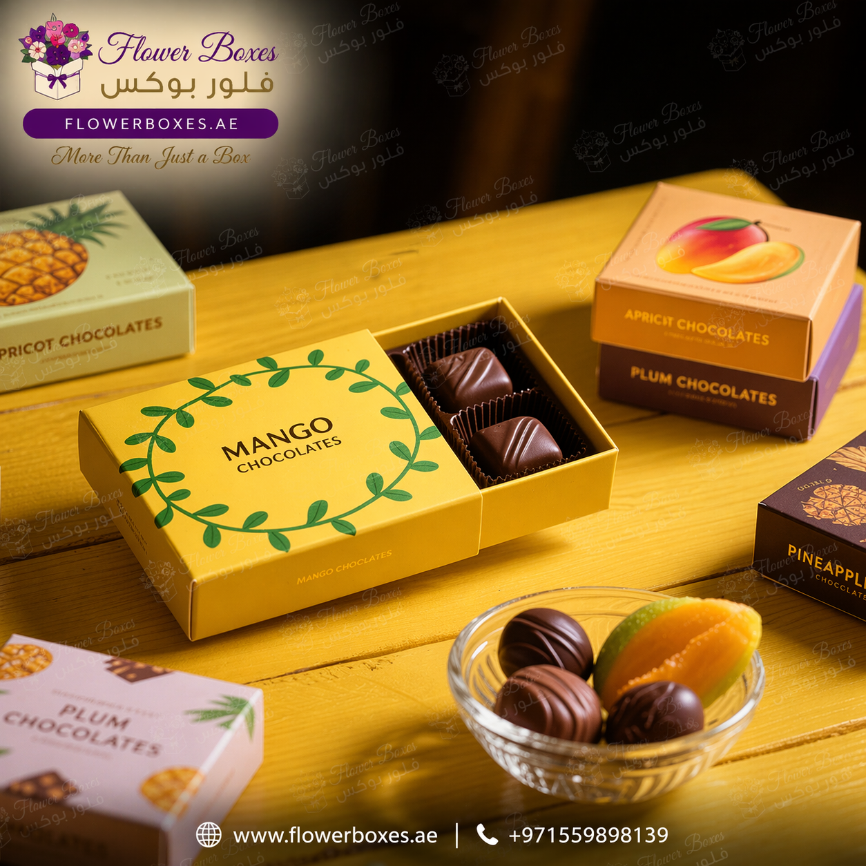 Chocolate Box with Tray Insert