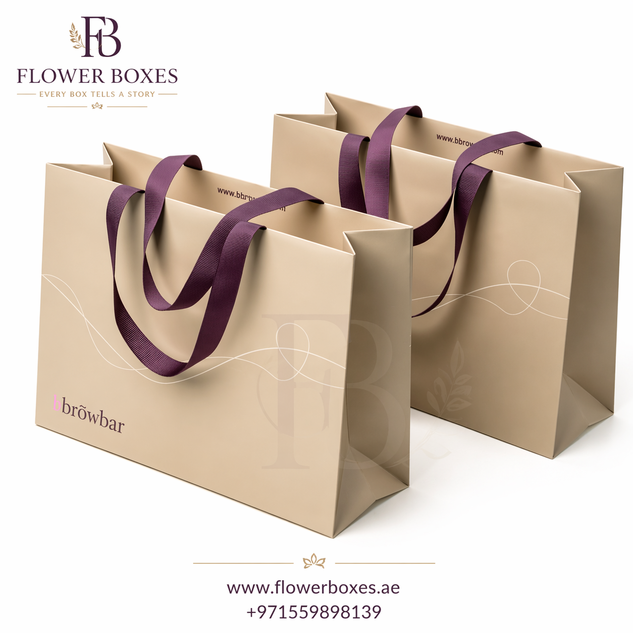 Kraft Paper Bag with Premium Embossed Surface