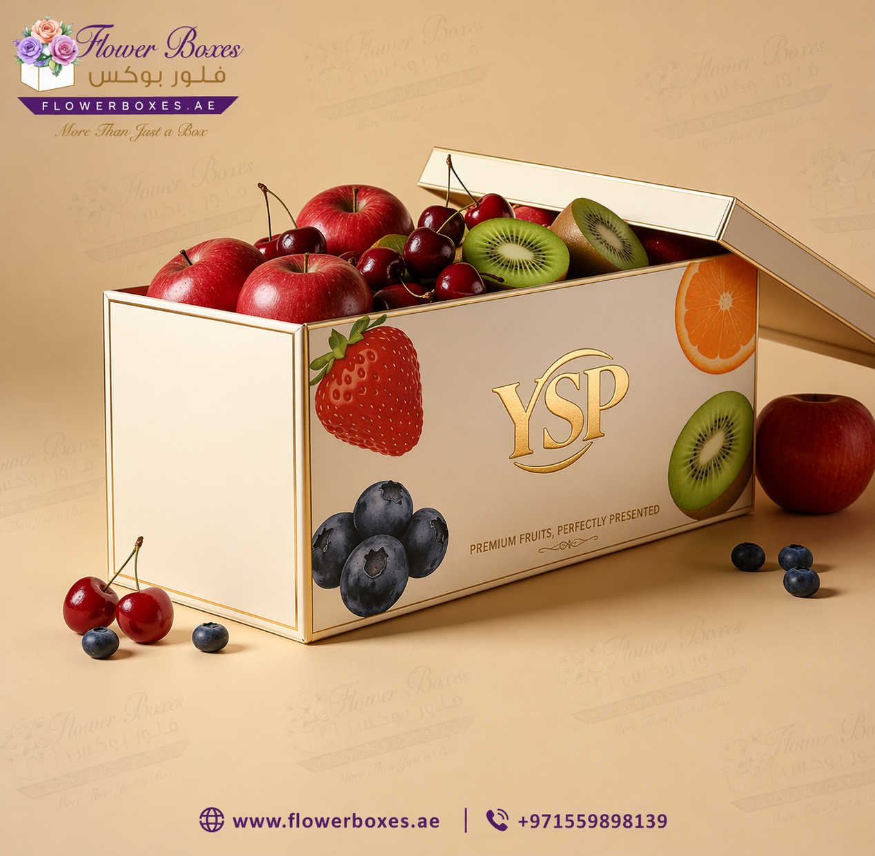 Fruit Boxes with Top & Bottom Lid