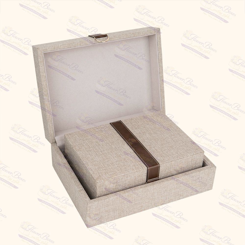 Executive Wood & Leather Gift Box