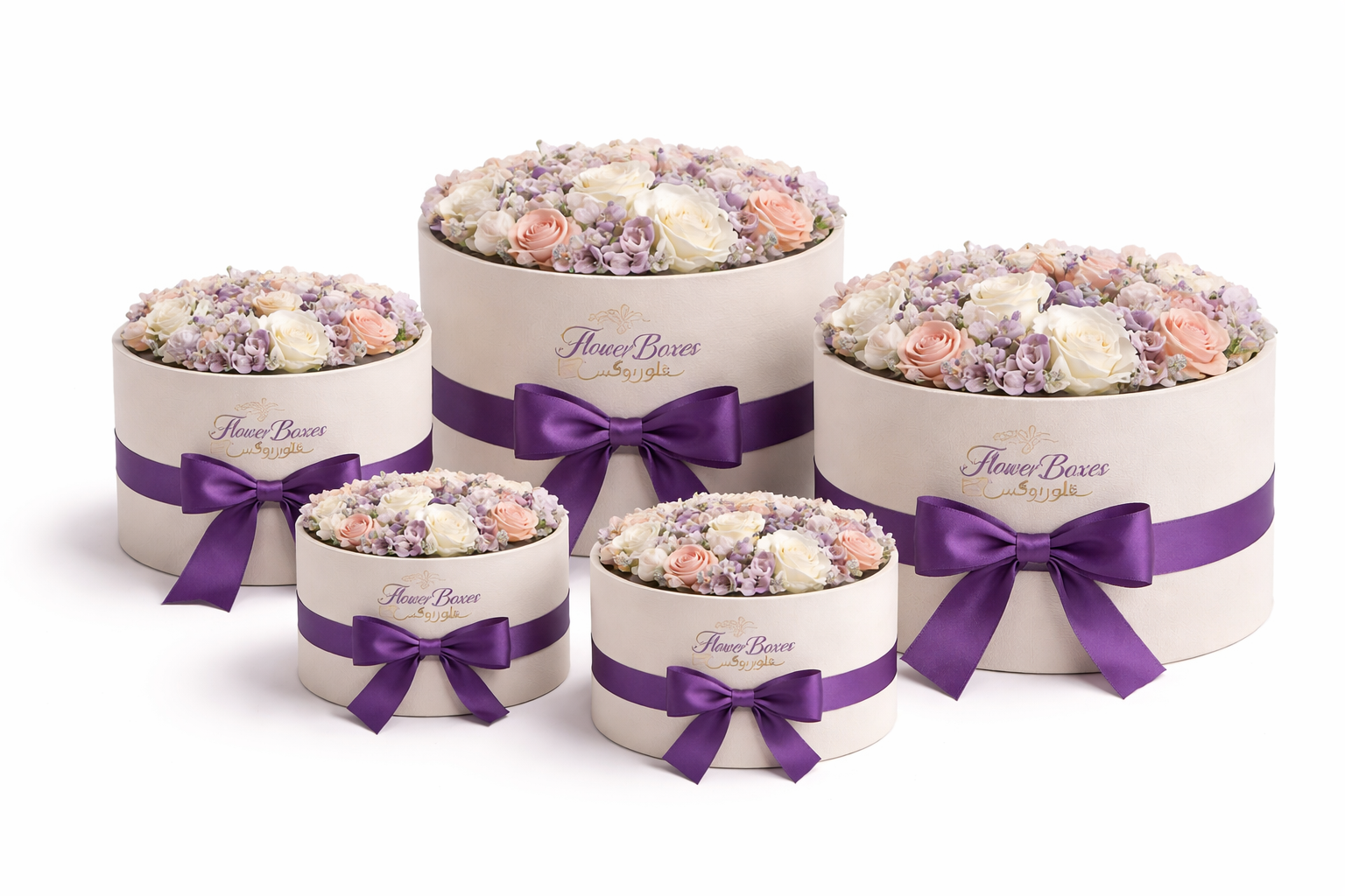Blossom Round Boxes ? Available in Different Sizes