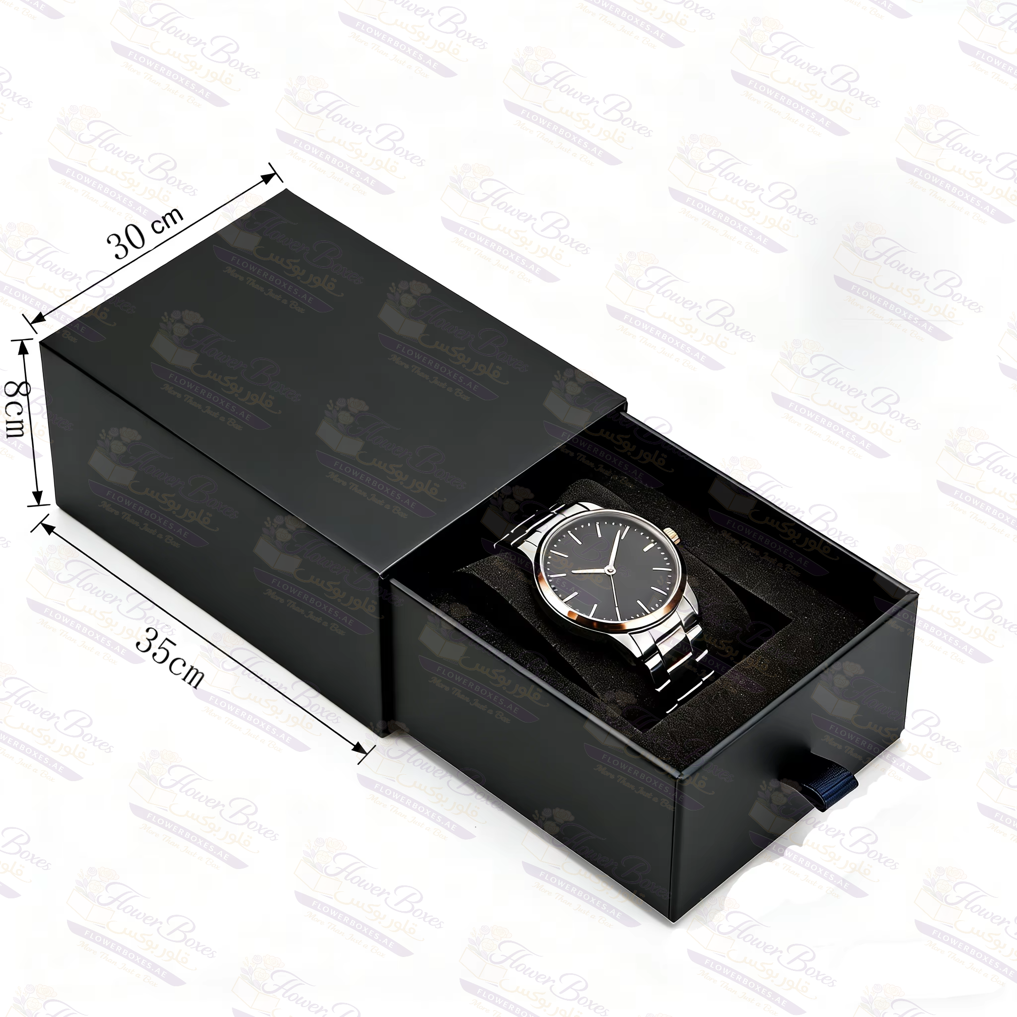 Deluxe Watch Gift Box with Tray