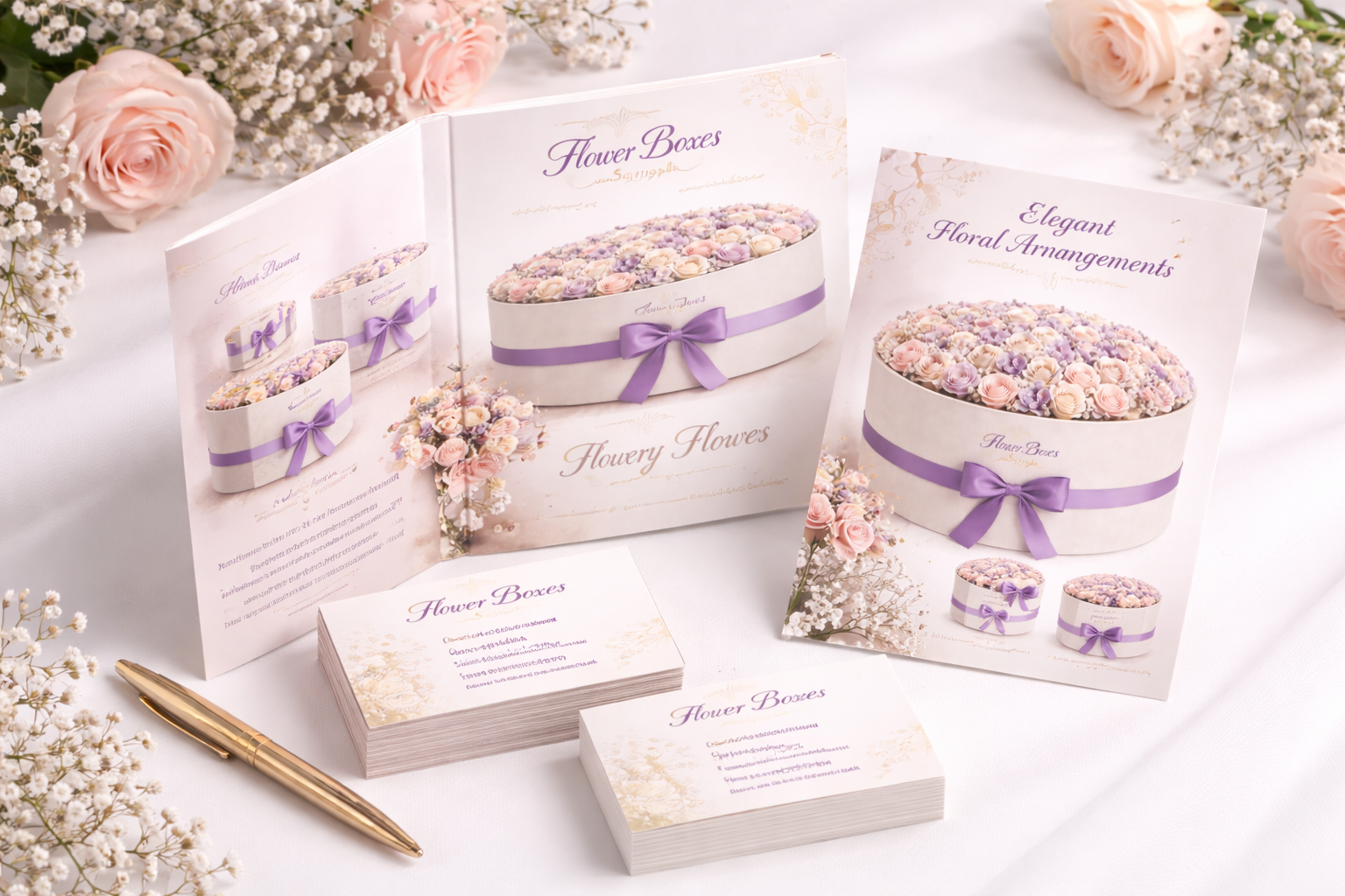 Premium Catalogues for Flower Industry UAE ? Custom Printed Floral Catalogues