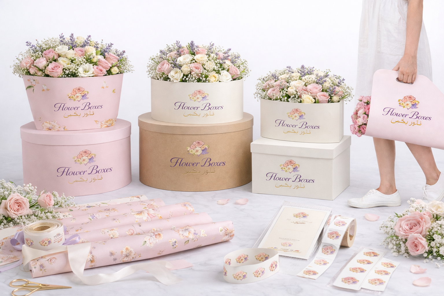 Complete Packaging Solutions for Flower Industry UAE ? Custom Printing & Branding