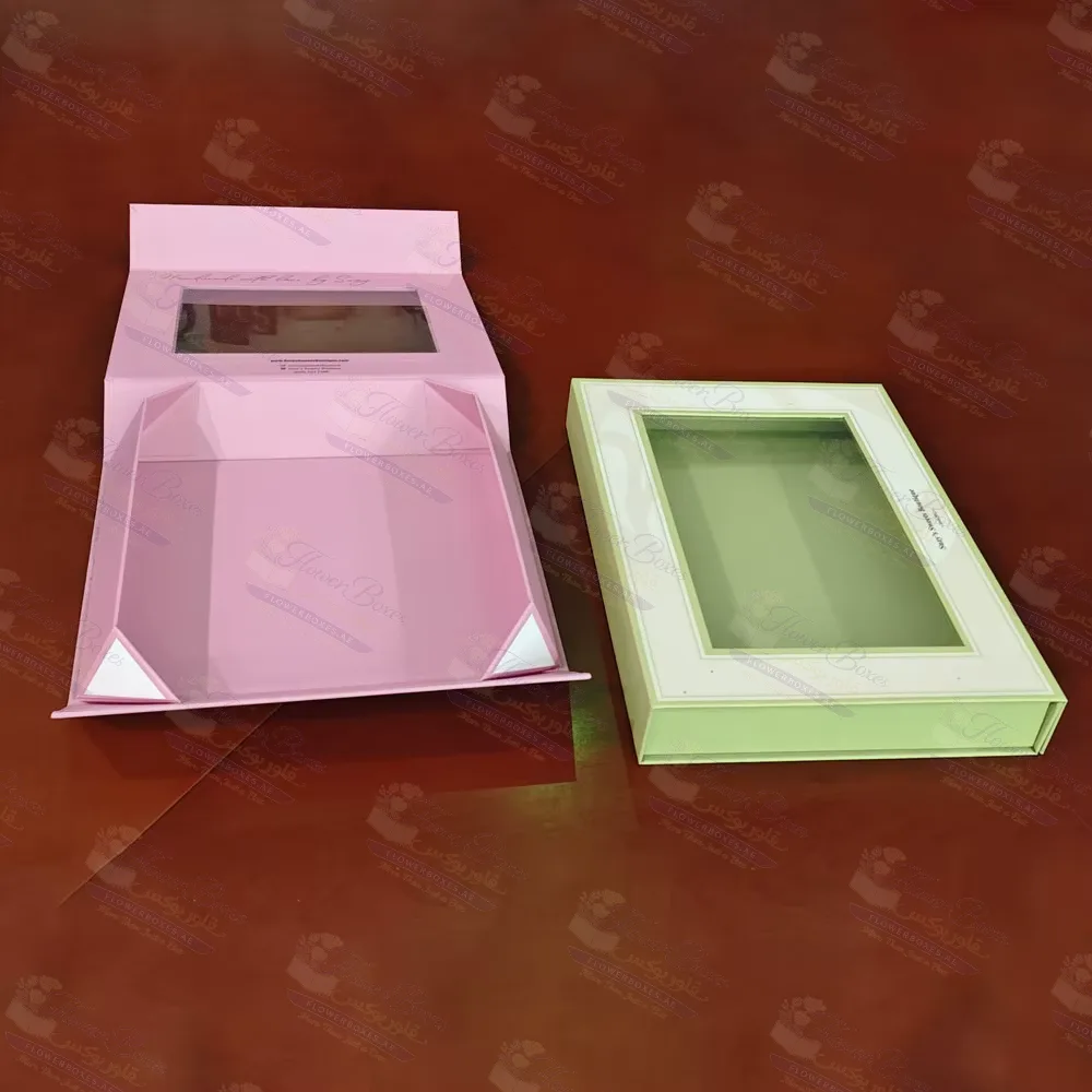 Premium Foldable Rigid Box with Window
