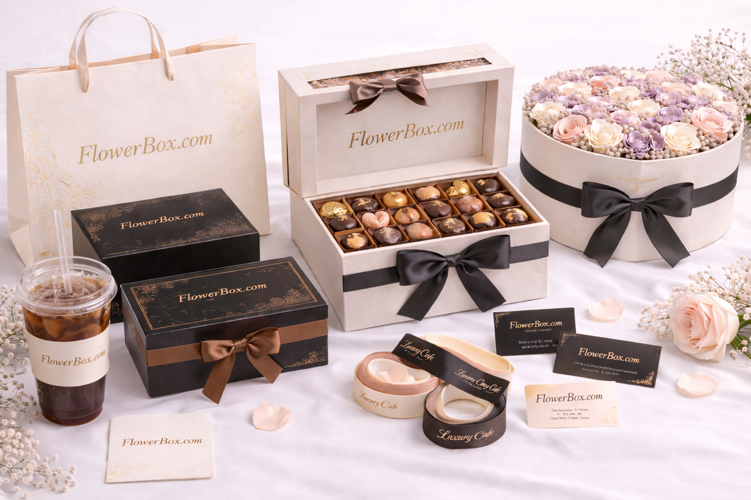 Floral Gifts UAE ? Luxury Custom Flower Gift Packaging