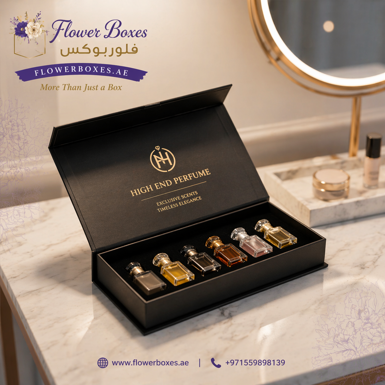 Complete Perfume Packaging Kit